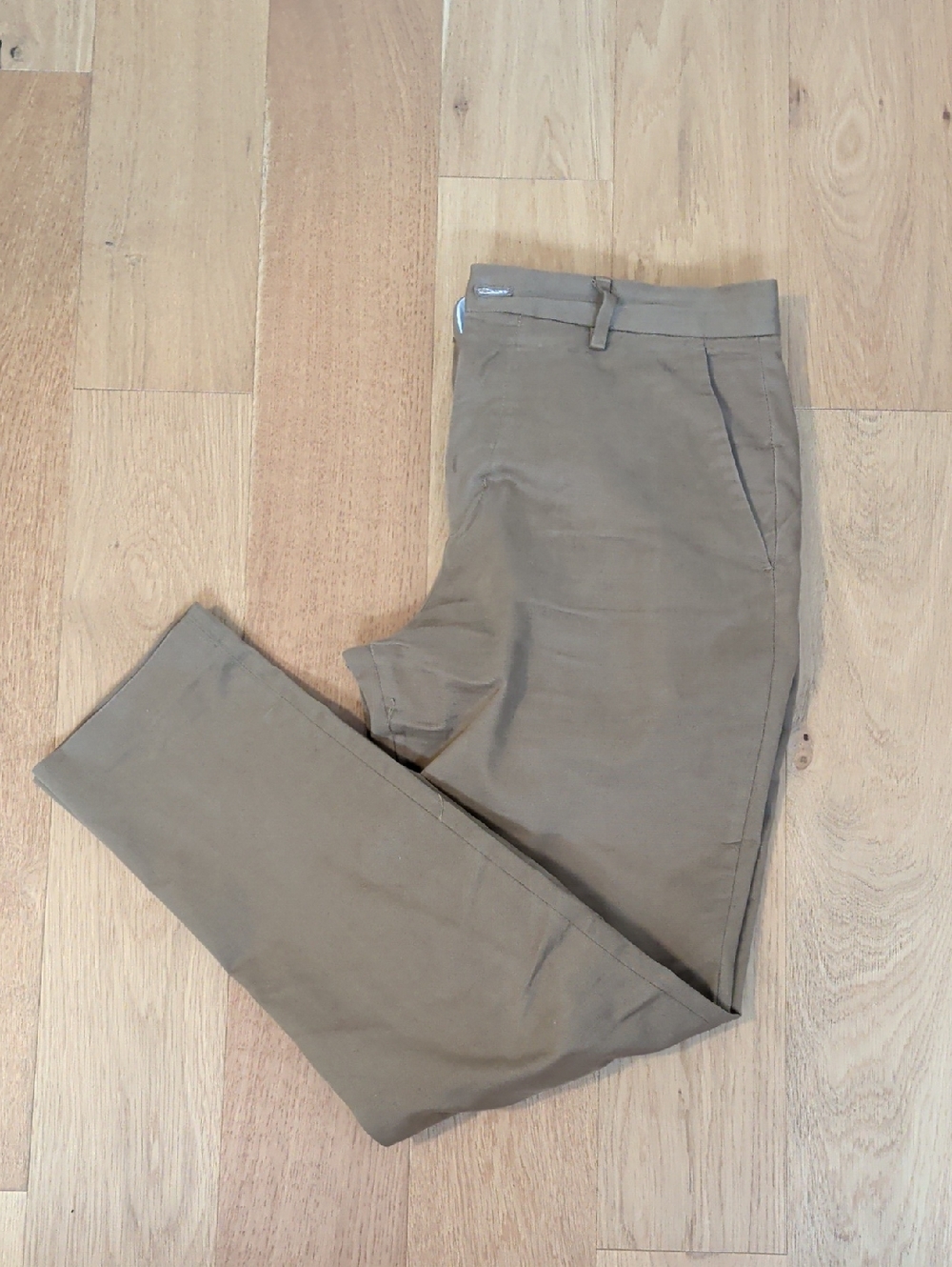 Zara Men's Chinos in Coffee Brown
